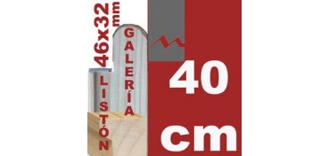 LISTÓN GALERÍA 3D (46 X 32) - 40 CM