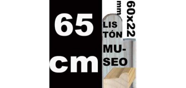 LISTÓN MUSEO (60 X 22) - 65 CM