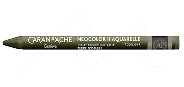 Caran d'Ache NEOCOLOR II 071 Rosarot/Salmon Pink madera vidrio tela piedra / de cera soluble en agua/para papel / Pastel 10 unidades 1er Pack piel cartón 7500.071 