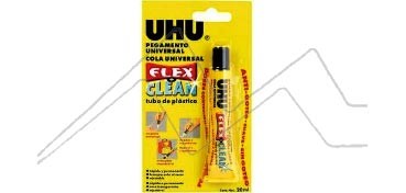 PEGAMENTO UNIVERSAL UHU FLEX + CLEAN