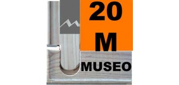 BASTIDOR MUSEO (ANCHO DE LISTÓN 60 X 22) 73 X 50 20M