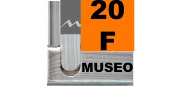 BASTIDOR MUSEO (ANCHO DE LISTÓN 60 X 22) 73 X 60 20F
