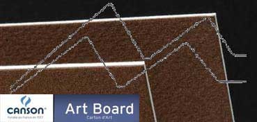 CANSON ART BOARD MI-TEINTES TOUCH 1,2 MM - TABACO (Nº 501)