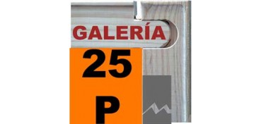 BASTIDOR GALERÍA 3D (ANCHO DE LISTÓN 46 X 32) 81 X 60 25P