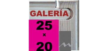 BASTIDOR GALERÍA 3D (ANCHO DE LISTÓN 46 X 32) 25 X 20