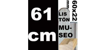 LISTÓN MUSEO (60 X 22) - 61 CM