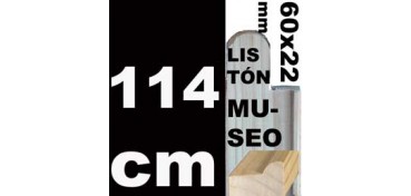 LISTÓN MUSEO (60 X 22) - 114 CM