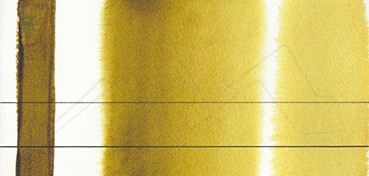 AQUARIUS ROMAN SZMAL WATERCOLOR OLIVE GREEN LIGHT - PB29-PY129-PY150-PBR25 - SERIE 3 - Nº 345