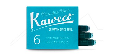 KAWECO CARTUCHOS DE TINTA PARADISE BLUE