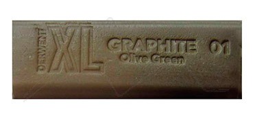 DERWENT XL GRAPHITE BLOCK OLIVE GREEN Nº 1