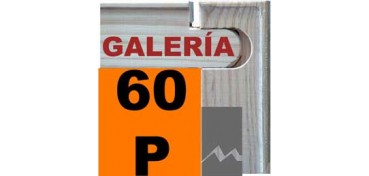 BASTIDOR GALERÍA 3D (ANCHO DE LISTÓN 46 X 32) 130 X 89 60P