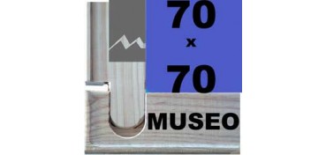 BASTIDOR MUSEO (ANCHO DE LISTÓN 60 X 22) 70 X 70