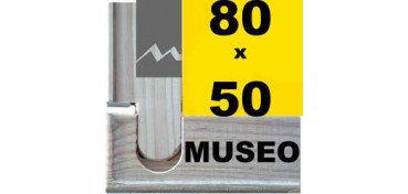 BASTIDOR MUSEO (ANCHO DE LISTÓN 60 X 22) 80 X 50