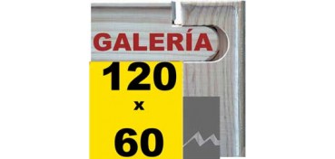 BASTIDOR GALERÍA 3D (ANCHO DE LISTÓN 46 X 32) 120 X 60