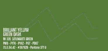 MONTANA WATER BASED PINTURA EN SPRAY BASE AGUA BRILLANT YELLOW GREEN DARK Nº 335