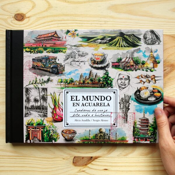 Alicia Aradilla lanza nuevo libro: 'El mundo en acuarela', un viaje a  través de sus pinceladas.