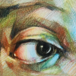 Pintamos un ojo paso a paso con los lápices de colores LYRA Rembrandt Polycolor.