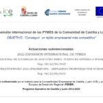 <strong>Expansión internacional de las PYMES de la Comunidad de Castilla y León</strong>