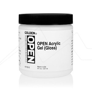 GOLDEN OPEN ACRYLIC GEL - medium gel acrílico
