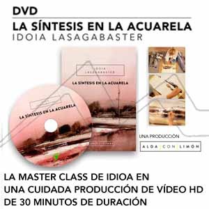 LA SÍNTESIS EN LA ACUARELA MASTER CLASS DE IDOIA LASAGABASTER - DVD VÍDEO HD