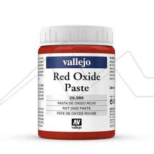 VALLEJO PASTA ÓXIDO ROJO - RED OXID PASTE Nº 589