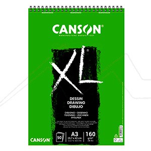 CANSON BLOC XL DESSIN 160 G MICROPERFORADO ESPIRAL
