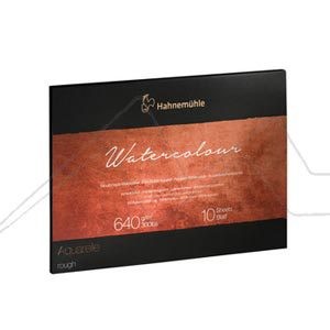 HAHNEMÜHLE THE COLLECTION WATERCOLOUR BLOC ACUARELA 640 G