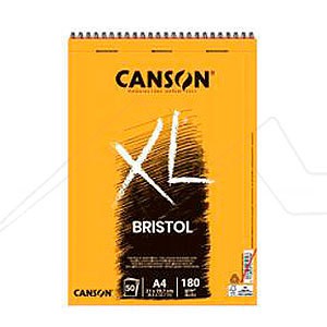 CANSON XL BRISTOL 180 G ESPIRAL EXTRALISO