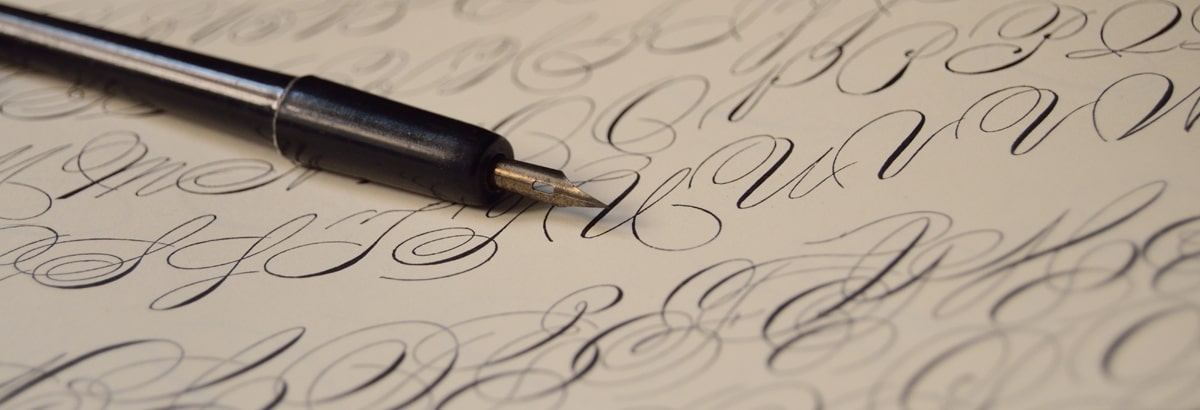 Materiales de caligrafía y Lettering