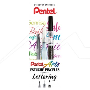 PENTEL ARTS SET PINCELES PARA LETTERING 3B