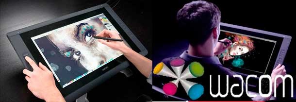 Wacom: Tabletas digitalizadoras, Stylus (bolígrafo y lápiz digital)...