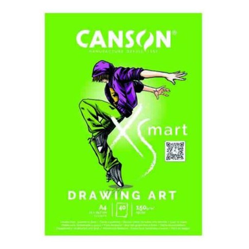 CANSON XSMART BLOC DRAWING ART 150 G