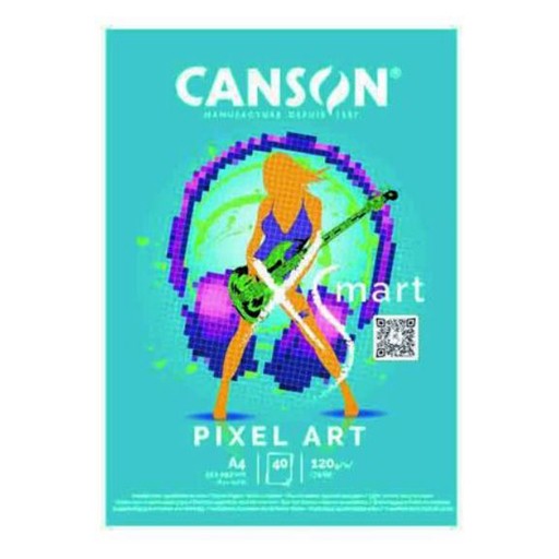 CANSON XSMART BLOC PIXEL ART 120 G