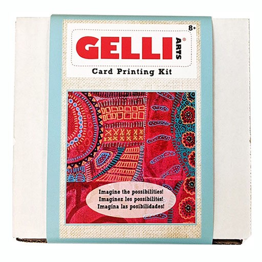 GELLI ARTS CARD PRINTING KIT - KIT DE IMPRESIÓN DE TARJETAS