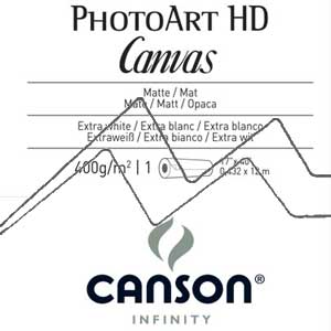 CANSON INFINITY PHOTOART HD CANVAS 400 GR