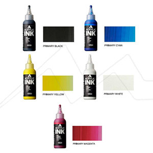HOLBEIN ACRYLIC INK PRIMARY SET 5 COLORES 30 ML